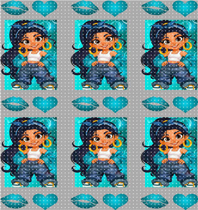 Pen sticker-F 2636